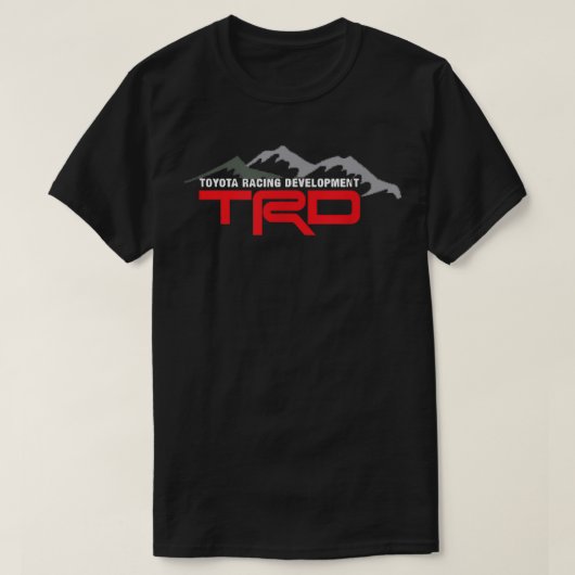 TRD-Racing-Entwicklungs-Logo T-Shirt (Design vorne)