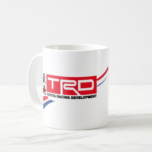 TRD Toyota Racing Development Kaffeetasse (Vorderseite Links)