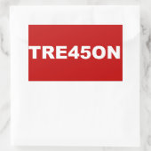 TRE45ON-Aufkleber Rechteckiger Aufkleber (Tasche)