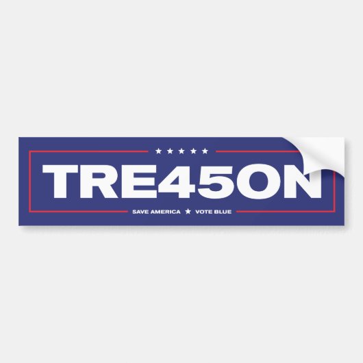 TRE45ON Bumper Sticker Autoaufkleber (Vorne)