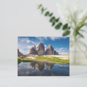 Tre Cime di Lavaredo/Drei Zinnen Dolomite mountain Postkarte (Stehend Vorderseite)
