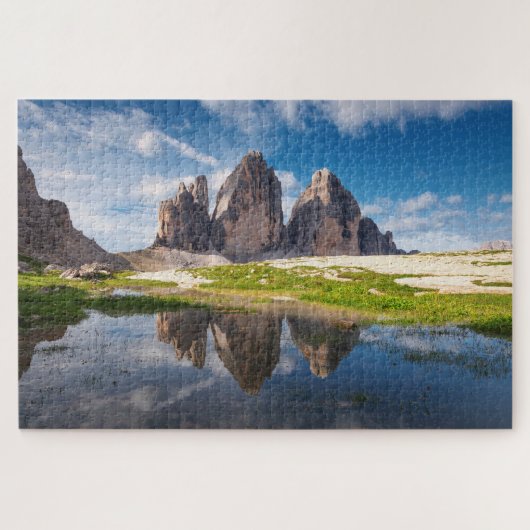 Tre Cime di Lavaredo/Drei Zinnen Dolomitenberg Puzzle (Horizontal)