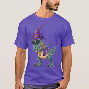 TRe Dabbing Dinosaur Rapper Happy Halloween Gesche T-Shirt