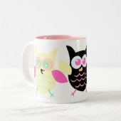 Tre Ugglor Zweifarbige Tasse (Vorderseite Links)