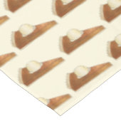 Treacle Tart Slice British Baking Bake Sale Pie Tischdecke (Schrägansicht)