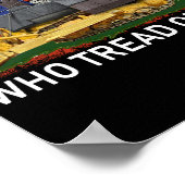 Tread auf denen, die auf Ihrem T - Shirt Classic R Poster (Ecke)