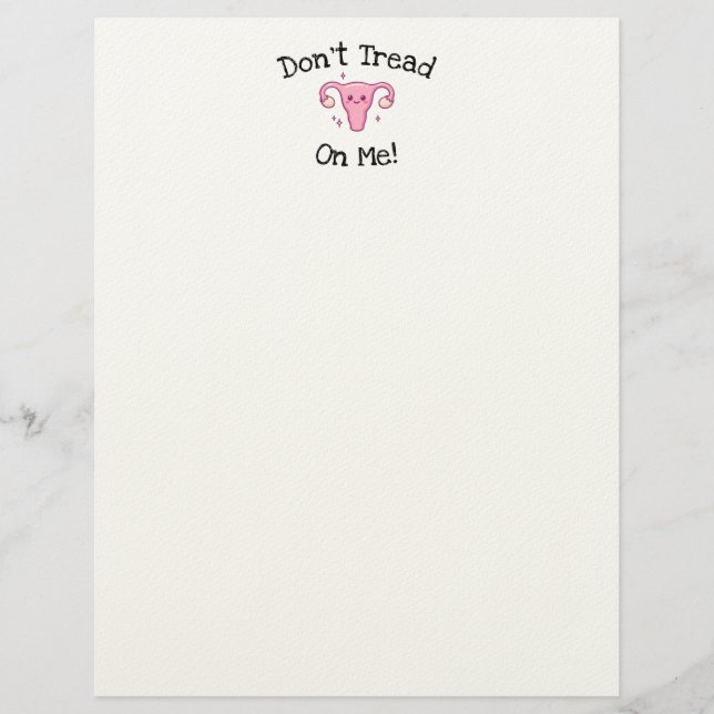 Tread Letterhead nicht Briefbogen (Vorderseite)