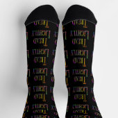 Tread Lightly Black Herren Crew  Socken (Oben)