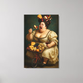 "Tread Lightly, Eat Heavily" Surreal Art Work Leinwanddruck (Vorderseite)