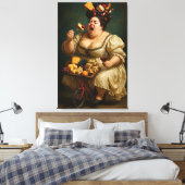 "Tread Lightly, Eat Heavily" Surreal Art Work Leinwanddruck (Insitu (Schlafzimmer))