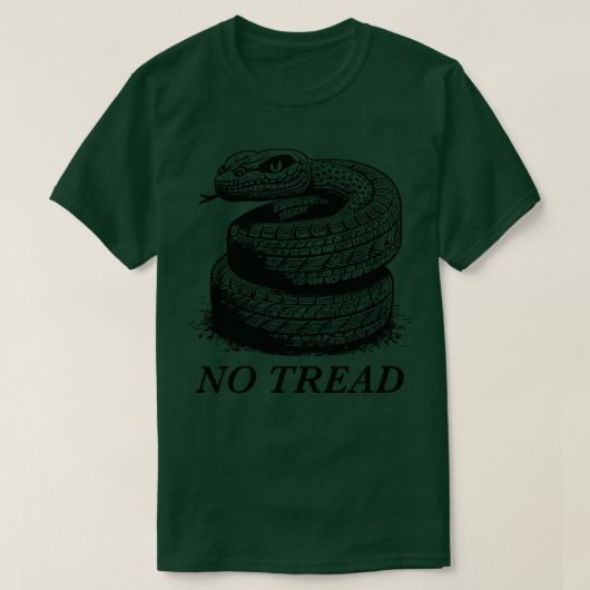 Tread mir nicht an. T-Shirt (Design vorne)