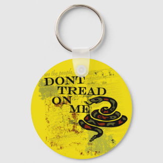 Tread on Me Gadsden Flag/Symbol spenden Schlüsselanhänger