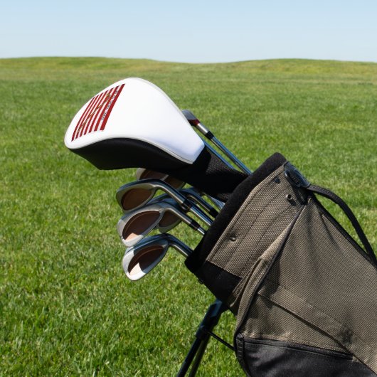 Tread on Me Golf Headcover (In SItu)