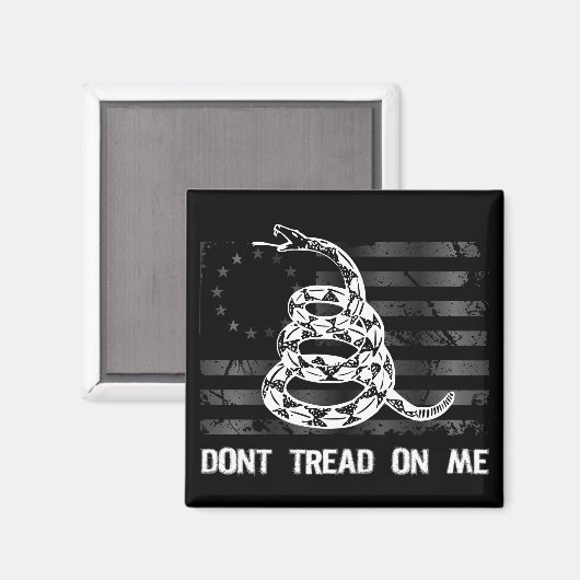 Tread on Me II Magnet (Vorderseite/Rückseite)
