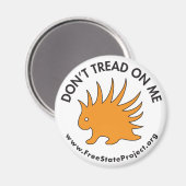 Tread on Me Magnet (Vorderseite/Rückseite)