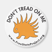 Tread on Me Magnet (Vorne)