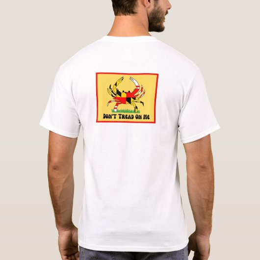 Tread on Me - MD Crab - T - Shirt (Rückseite)