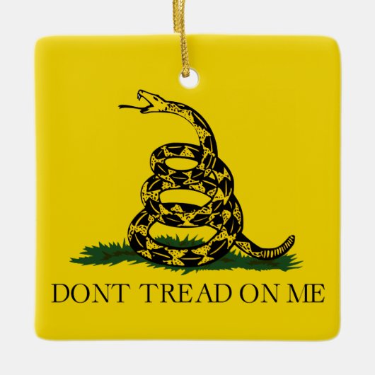 Tread on Me Ornament (Vorderseite)