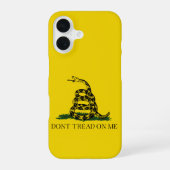 Tread on Me Phone Cases nicht bearbeiten iPhone 16 Hülle (Rückseite)