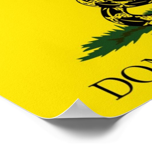 Tread on Me Poster nicht (Ecke)