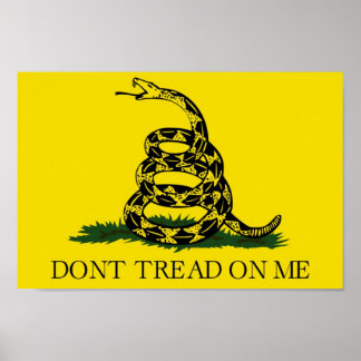 Tread on Me Poster nicht