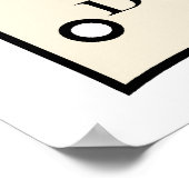 Tread on Me Skunk nicht Poster (Ecke)