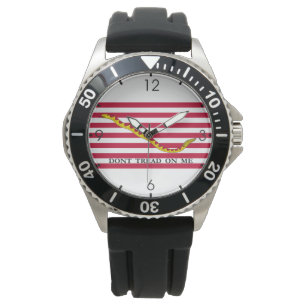 Tread on Me (United Staaten Naval Jack) Armbanduhr