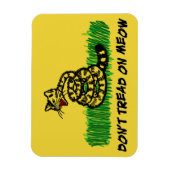 Tread on Meow nicht Magnet (Vertikal)