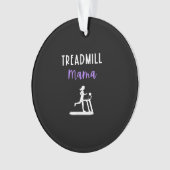 Treadmill Mama Runner Mama Runner Workout Zuhause  Ornament (Vorderseite)