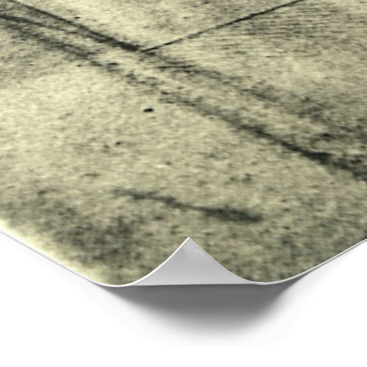 Treadmill Powered Crossbow von Leonardo da Vinci Poster (Ecke)