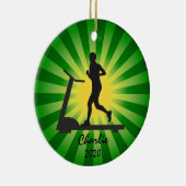 Treadmill Running Ornament (Rechts)