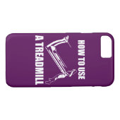 Treadmill - Women's Funny Novelty Workout Case-Mate iPhone Hülle (Rückseite (Horizontal))