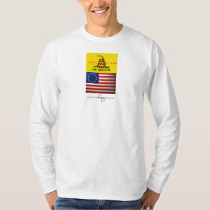 treadonme Kopie, Revolutionär-Kriegflagge, T-Shirt