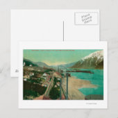 Treadwell, AK und Douglas City und Juneau in Postkarte (Vorne/Hinten)