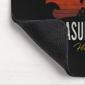 Treasinsel Beach Florida Fl Palms Urlaub Su Mousepad (Ecke)