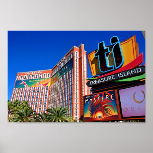 Treasinsel Hotel Las Vegas Amerika Poster (Vorne)