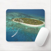 Treasinsel Resort und Schiff, Fidschi Mousepad (Mit Mouse)