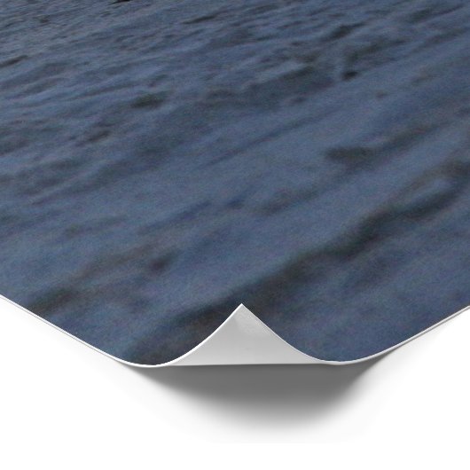 Treasinsel Sunset on Leinwand, Version B Poster (Ecke)