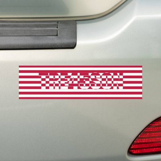 TREASON, 45 AUTOAUFKLEBER (Auf Auto)