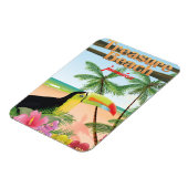 Treasure Beach Jamaica Reiseplakat Magnet (Linke Seite)