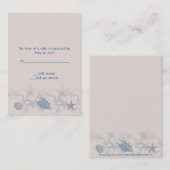 Treasure by the Sea Response card, einsetzen Treuekarte (Vorne/Hinten)