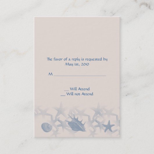 Treasure by the Sea Response card, einsetzen Treuekarte (Vorderseite)