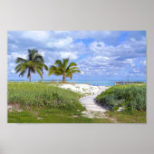 Treasure Cay Beach Boardwalk, Bahamas Poster (Vorne)