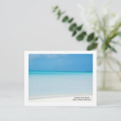 Treasure Cay Beach Postkarte (Stehend Vorderseite)