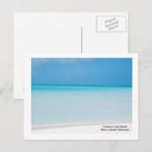 Treasure Cay Beach Postkarte (Vorne/Hinten)