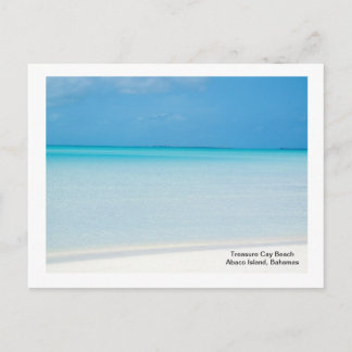 Treasure Cay Beach Postkarte
