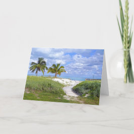Treasure Cay Boardwalk, Bahamas Card Karte