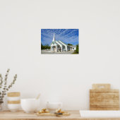 Treasure Cay Church, die Bahamas Poster (Küche)