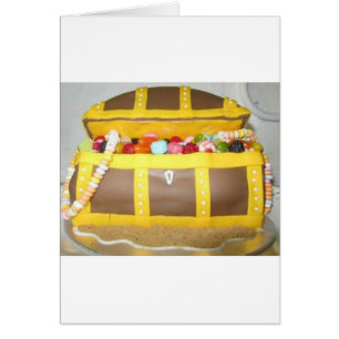 Treasure chest cake
