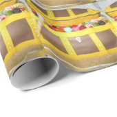 Treasure chest cake geschenkpapier (Rolleneckpunkt)